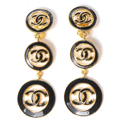 new chanel clip on earrings|chanel clip on clearance.